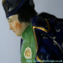 Load image into Gallery viewer, RARE 1850s Slip Cast Staffordshire Figurine of the Emperor Napoleon - Staffordshire Figure
