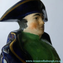 Load image into Gallery viewer, RARE 1850s Slip Cast Staffordshire Figurine of the Emperor Napoleon - Staffordshire Figure
