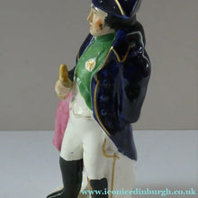 Load image into Gallery viewer, RARE 1850s Staffordshire Figurine of the Emperor Napoleon Holding a Baton
