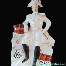 Load image into Gallery viewer, 1850s Crimean Staffordshire Figurine Emperor Louis Napoleon III
