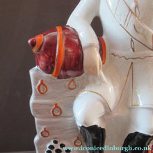 Load image into Gallery viewer, 1850s Crimean Staffordshire Figurine Emperor Louis Napoleon III
