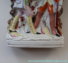 Load image into Gallery viewer, RARE 1860s Staffordshire Figurine. HISTORICAL INTEREST. Thomas Smith Confronting the Poacher William Collier
