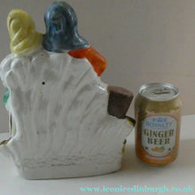 Load image into Gallery viewer, Antique Victorian Pottery Figurine of Two Scottish Newhaven Fishwives; c 1860
