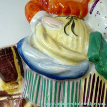Load image into Gallery viewer, Antique Victorian Pottery Figurine of Two Scottish Newhaven Fishwives; c 1860
