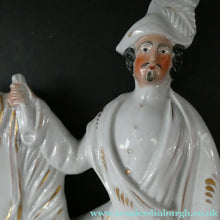 Load image into Gallery viewer, 1860s Staffordshire Figurine of Colonel Peard on Horseback
