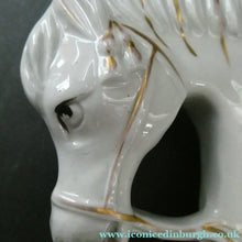 Load image into Gallery viewer, 1860s Staffordshire Figurine of Colonel Peard on Horseback
