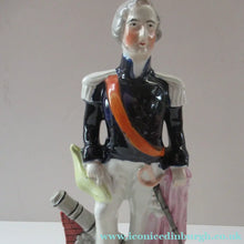 Load image into Gallery viewer, 1850s Antique Staffordshire Figurine Sir Charles Napier
