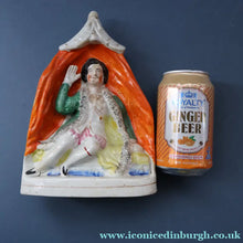 Load image into Gallery viewer, Antique 1860s Staffordshire Figurine. The Actor David Garrick as Richard III
