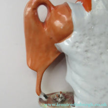 Load image into Gallery viewer, Equestrian Figurines. 1860s Staffordshire Pottery. Pair Edward VII and Princess Alexandra

