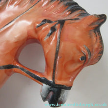 Load image into Gallery viewer, Equestrian Figurines. 1860s Staffordshire Pottery. Pair Edward VII and Princess Alexandra
