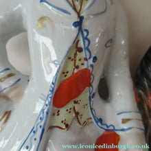 Load image into Gallery viewer, Equestrian Figurines. 1860s Staffordshire Pottery. Pair Edward VII and Princess Alexandra

