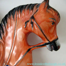 Load image into Gallery viewer, Equestrian Figurines. 1860s Staffordshire Pottery. Pair Edward VII and Princess Alexandra
