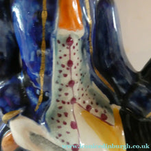 Load image into Gallery viewer, Smaller Pair. 19th Century Antique Staffordshire HIGHWAYMEN Figurines of Dick Turpin and Tom King
