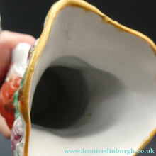 Load image into Gallery viewer, Sweet ANTIQUE STAFFORDSHIRE 19th Century Tall Spaniel Dog Jug or Pitcher
