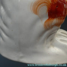 Load image into Gallery viewer, Sweet ANTIQUE STAFFORDSHIRE 19th Century Tall Spaniel Dog Jug or Pitcher
