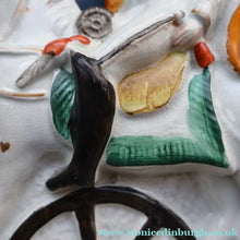 Load image into Gallery viewer, Rarer 1870s Historical Staffordshire Figurine: William I, King of Prussia on Horseback
