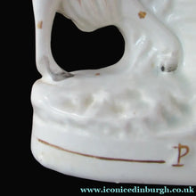 Load image into Gallery viewer, Genuine ANTIQUE Pair of 19th Century Staffordshire Figures Representing War and Peace; c 1870
