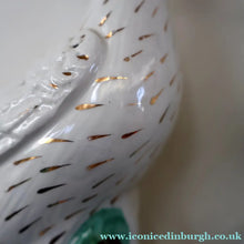 Load image into Gallery viewer, PAIR of Antique 1870s STAFFORDSHIRE Chimney Ornaments of Birds Perched on Mossy Banks

