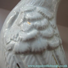 Load image into Gallery viewer, 1870s Pair of White Bird Staffordshire Flatback Figurines Antique
