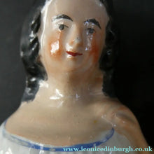 Load image into Gallery viewer, Antique 19th Century Staffordshire Figurine. Couple with a Nest 
