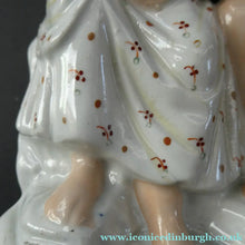 Load image into Gallery viewer, Antique 19th Century Staffordshire Figurine. Couple with a Nest 
