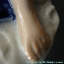 Load image into Gallery viewer, Antique 19th Century Staffordshire Figurine. Couple with a Nest 
