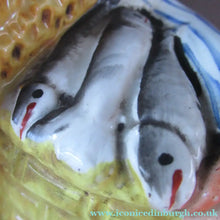 Load image into Gallery viewer, Pair of Victorian Antique Staffordshire Figures: Fishwife and Fisherman. Matched Pair

