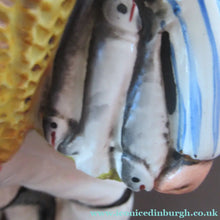 Load image into Gallery viewer, Pair of Victorian Antique Staffordshire Figures: Fishwife and Fisherman. Matched Pair
