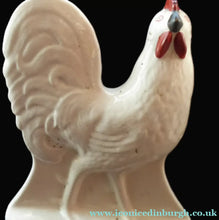 Load image into Gallery viewer, Extremely RARE Matching Pair of Antique STAFFORDSHIRE ROOSTERS. Large Size; Victorian. Late 19th Century
