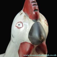 Load image into Gallery viewer, Extremely RARE Matching Pair of Antique STAFFORDSHIRE ROOSTERS. Large Size; Victorian. Late 19th Century
