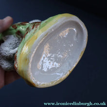 Load image into Gallery viewer, ANTIQUE Victorian 1880s Staffordshire Spill Vase. In the form of a Sheep or Ram
