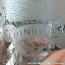 Load image into Gallery viewer, Edinburgh International Exhibition 1890 Meggetland. Antique Souvenir Glass Forth Rail Bridge
