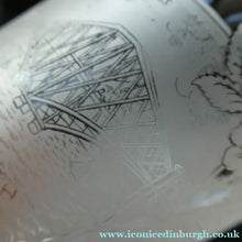Load image into Gallery viewer, Edinburgh International Exhibition 1890 Meggetland. Antique Souvenir Glass Forth Rail Bridge
