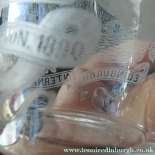 Load image into Gallery viewer, Edinburgh International Exhibition 1890 Meggetland. Antique Souvenir Glass Forth Rail Bridge
