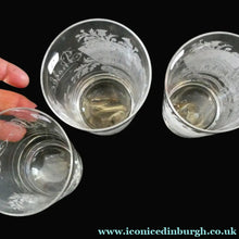 Load image into Gallery viewer, Edinburgh International Exhibition 1890 Meggetland. Antique Souvenir Glass Forth Rail Bridge
