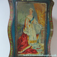 Load image into Gallery viewer, Antique Colman's Mustard Tin. Images of Queen Victoria, Transportation etc. c 1898
