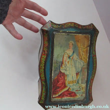 Load image into Gallery viewer, Antique Colman's Mustard Tin. Images of Queen Victoria, Transportation etc. c 1898
