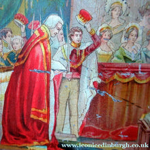 Load image into Gallery viewer, Antique Colman's Mustard Tin. Images of Queen Victoria, Transportation etc. c 1898
