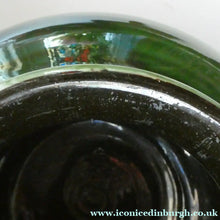 Load image into Gallery viewer, 1890s MASSIVE Arts &amp; Crafts Green Glazed Pot or Jardiniere. Made by AULT Pottery for LIBERTY
