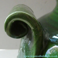 Load image into Gallery viewer, 1890s MASSIVE Arts &amp; Crafts Green Glazed Pot or Jardiniere. Made by AULT Pottery for LIBERTY
