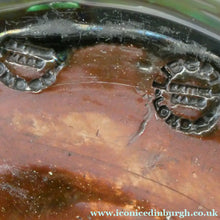 Load image into Gallery viewer, 1890s MASSIVE Arts &amp; Crafts Green Glazed Pot or Jardiniere. Made by AULT Pottery for LIBERTY
