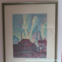 Load image into Gallery viewer, Colour Lithograph Factories by Maximilien Luce  in Pan Volume 4 
