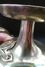 Load image into Gallery viewer, 1900s Antique Brass Arts and Crafts Candleholder or Chanberstick
