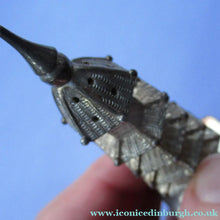 Load image into Gallery viewer, Beautifully Modelled Antique Chinese Export MINIATURE Solid Silver Pagoda Pepper Pot
