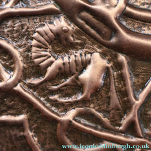 Load image into Gallery viewer, LARGE Early 20th Century Arts and Crafts Copper Decorative Tray or Wall Charger. 15 inches
