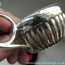Load image into Gallery viewer, MAPPIN AND WEBB Silver Creamer and Sugar Bowl. Hallmarked Sheffield 1900. FITTED CASE
