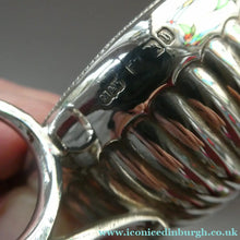 Load image into Gallery viewer, MAPPIN AND WEBB Silver Creamer and Sugar Bowl. Hallmarked Sheffield 1900. FITTED CASE
