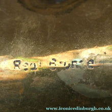 Load image into Gallery viewer, Rare Antique Real Bronze Geschutzt Ink Stand and Ink Well. With Secessionist Decoration
