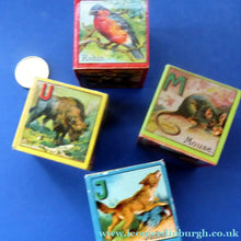 Load image into Gallery viewer, Antique Victorian 1900 Wooden Baby's Rattle Blocks Puzzle Game. Made in Germany
