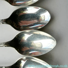 Load image into Gallery viewer, 1901 Edwardian Teaspoons and Silver Sugar Tongs
